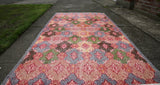 Vintage Isparta Rug 3.11ftx7.3ft