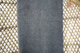 Diamond Large Pestemal Throw in Black Stone