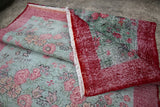 Vintage Isparta Rug 3.9ftx6.10ft