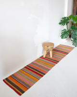 pile rug runner, Turkish rug, vintage rug, portland, rug shop, bright colors, wild shaman, runner rug, bold color, Portland, Oregon, rug store, rug shop, local shop, hallway runner, skinny runner, kilim runner,  earthy colors, faded colors