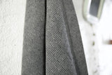 Diamond Large Pestemal Throw in Black Stone