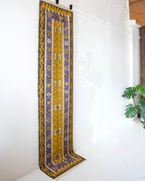pile rug runner, Turkish rug, vintage rug, portland, rug shop, bright colors, wild shaman, runner rug, bold color, Portland, Oregon, rug store, rug shop, local shop, hallway runner, skinny runner, kilim runner,  earthy colors, faded colors