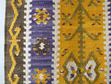 pile rug runner, Turkish rug, vintage rug, portland, rug shop, bright colors, wild shaman, runner rug, bold color, Portland, Oregon, rug store, rug shop, local shop, hallway runner, skinny runner, kilim runner,  earthy colors, faded colors