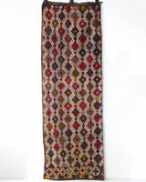 pile rug runner, Turkish rug, vintage rug, portland, rug shop, bright colors, wild shaman, runner rug, bold color, Portland, Oregon, rug store, rug shop, local shop, hallway runner, skinny runner, kilim runner,  earthy colors, faded colors