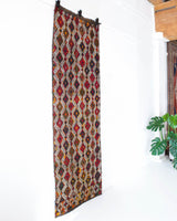 pile rug runner, Turkish rug, vintage rug, portland, rug shop, bright colors, wild shaman, runner rug, bold color, Portland, Oregon, rug store, rug shop, local shop, hallway runner, skinny runner, kilim runner,  earthy colors, faded colors