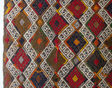 pile rug runner, Turkish rug, vintage rug, portland, rug shop, bright colors, wild shaman, runner rug, bold color, Portland, Oregon, rug store, rug shop, local shop, hallway runner, skinny runner, kilim runner,  earthy colors, faded colors
