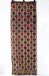 pile rug runner, Turkish rug, vintage rug, portland, rug shop, bright colors, wild shaman, runner rug, bold color, Portland, Oregon, rug store, rug shop, local shop, hallway runner, skinny runner, kilim runner,  earthy colors, faded colors