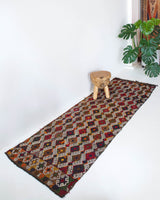 pile rug runner, Turkish rug, vintage rug, portland, rug shop, bright colors, wild shaman, runner rug, bold color, Portland, Oregon, rug store, rug shop, local shop, hallway runner, skinny runner, kilim runner,  earthy colors, faded colors