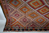 Vintage Aegean Cicim Kilim Rug 6'10"x8'3