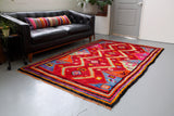 pile rug, Turkish rug, vintage rug, portland, rug shop, bright colors, wild shaman, soft rug, bold color, Portland, Oregon, rug store, rug shop, local shop