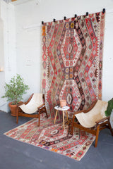 old rug, antique rug, earthy colors, faded colors, Turkish rug, vintage rug, flat weave, kilim rug, large area rug, square rug, Wild Shaman, Portland, Oregon, rug store, rug shop, local shop