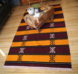 Vintage Sivas Kilim 4ftx6.10ft