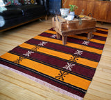 Vintage Sivas Kilim 4ftx6.10ft