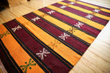 Vintage Sivas Kilim 4ftx6.10ft