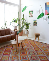 Vintage Aegean Cicim Kilim Rug 6'10"x8'3