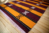 Vintage Sivas Kilim 4ftx6.10ft