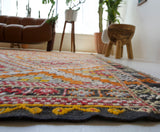 Vintage Aegean Cicim Kilim Rug 6'10"x8'3