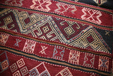 Vintage Maras Cicim Kilim 4.1x5.3ft