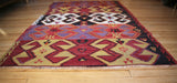 Vintage Afyon Emirdag Kilim 3.11x5.9ft