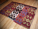 Vintage Afyon Emirdag Kilim 3.11x5.9ft