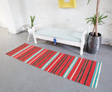 Vintage Anatolian Kilim Runner 2.5ftx7.10ft