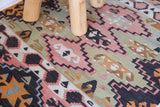 pile rug runner, Turkish rug, vintage rug, portland, rug shop, bright colors, wild shaman, runner rug, bold color, Portland, Oregon, rug store, rug shop, local shop, hallway runner, skinny runner, kilim runner,  earthy colors, faded colors, light colors