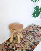 pile rug runner, Turkish rug, vintage rug, portland, rug shop, bright colors, wild shaman, runner rug, bold color, Portland, Oregon, rug store, rug shop, local shop, hallway runner, skinny runner, kilim runner,  earthy colors, faded colors, light colors