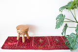pile rug runner, Turkish rug, vintage rug, portland, rug shop, bright colors, wild shaman, runner rug, bold color, Portland, Oregon, rug store, rug shop, local shop, hallway runner, skinny runner, kilim runner,  earthy colors, faded colors