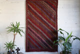 Vintage Konya Karapinar Cicim Kilim Rug 5'x8'