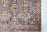 old rug, antique rug, earthy colors, faded colors, Turkish rug, vintage rug, soft rug, Portland, Oregon, rug store, rug shop, local shop, pile rug, ottoman rug, oriental rug, floral rug