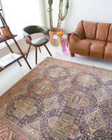 old rug, antique rug, earthy colors, faded colors, Turkish rug, vintage rug, soft rug, Portland, Oregon, rug store, rug shop, local shop, pile rug, ottoman rug, oriental rug, floral rug