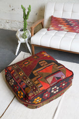 Square Kilim Floor Cushion