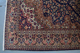 old rug, antique rug, Turkish rug, Portland, Oregon, rug store, rug shop, local shop, bright colors, wild shaman, large rug, area rug, red rug, bold color, dark navy