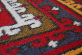 Vintage Çanakkale Rug 4.3ftx6.10ft