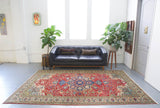 old rug, antique rug, Turkish rug, Portland, Oregon, rug store, rug shop, local shop, bright colors, wild shaman, large rug, area rug, red rug, bold color, burgundy, dark red