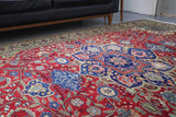 old rug, antique rug, Turkish rug, Portland, Oregon, rug store, rug shop, local shop, bright colors, wild shaman, large rug, area rug, red rug, bold color, burgundy, dark red