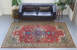 old rug, antique rug, Turkish rug, Portland, Oregon, rug store, rug shop, local shop, bright colors, wild shaman, large rug, area rug, red rug, bold color, burgundy, dark red