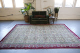 Vintage Kayseri Rug 7.4ftx11ft