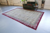 Vintage Kayseri Rug 7.4ftx11ft