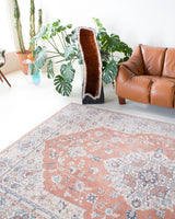 old rug, antique rug, earthy colors, faded colors, Turkish rug, vintage rug, worn out rug, distressed rug, Portland, Oregon, rug store, rug shop, local shop, pile rug