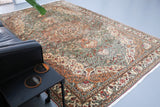 pile rug, turkish rug, vintage rug, portland, rug shop, wild shaman, area rug, worn out rug, earthy rug,