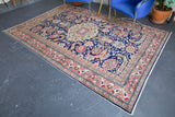 old rug, antique rug, Turkish rug, Portland, Oregon, rug store, rug shop, local shop, bright colors, wild shaman, large rug, area rug, red rug, bold color, dark navy