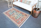 Vintage Anatolian Kilim 3ftx5ft