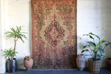 Vintage Turkish Isparta Rug 6'7" x 9'7"