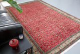 old rug, antique rug, Turkish rug, Portland, Oregon, rug store, rug shop, local shop, bright colors, wild shaman, large rug, area rug, red rug, bold color, burgundy, dark red