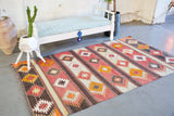 Old Sivas Kilim 4.6xftx8ft