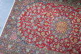 old rug, antique rug, Turkish rug, Portland, Oregon, rug store, rug shop, local shop, bright colors, wild shaman, large rug, area rug, red rug, bold color, burgundy, dark red