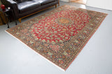old rug, antique rug, Turkish rug, Portland, Oregon, rug store, rug shop, local shop, bright colors, wild shaman, large rug, area rug, red rug, bold color, burgundy, dark red