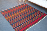 Old Anatolian Kilim 5ftx5.5ft