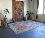 Vintage Turkish Isparta Rug 8.5ftx11.8ft